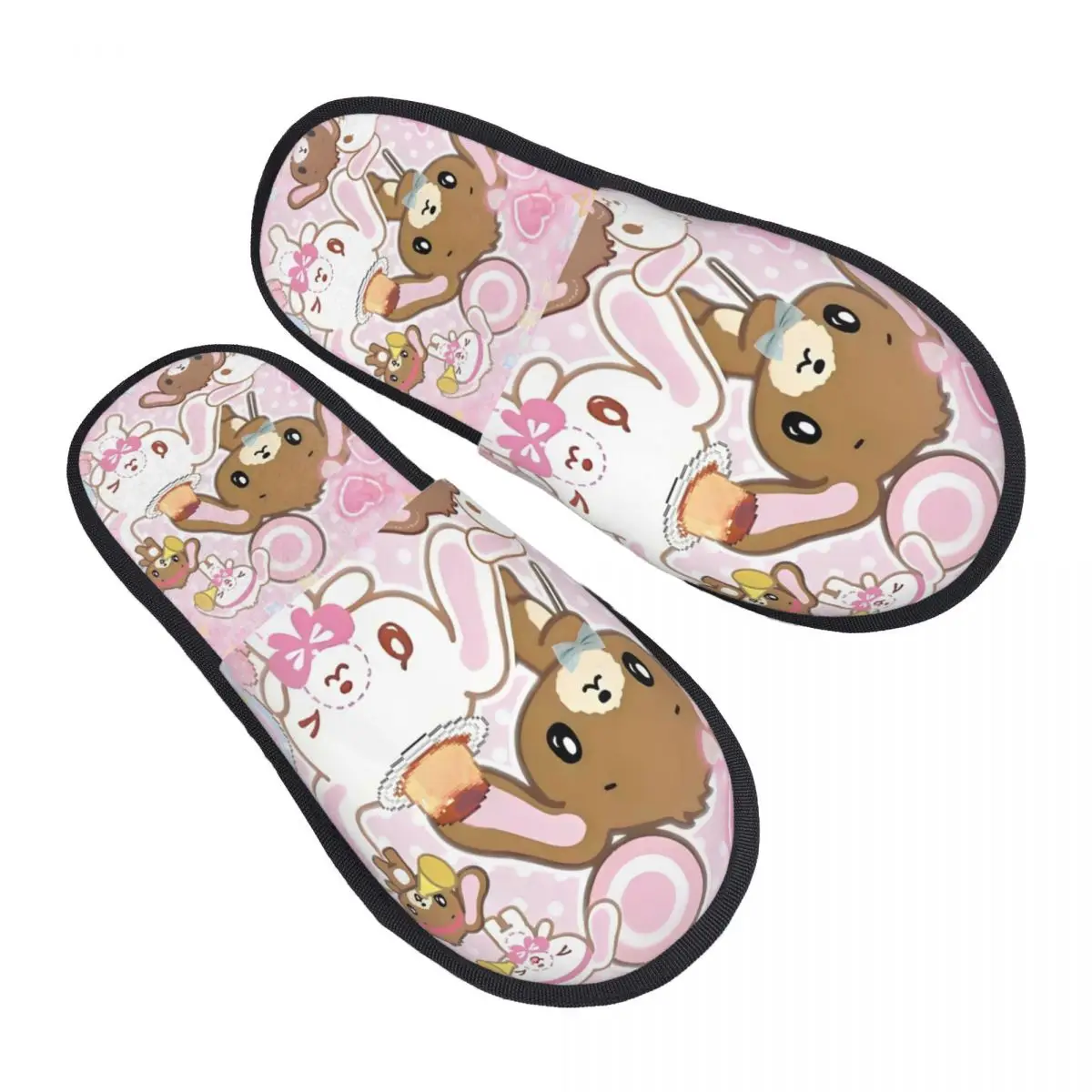 Женские домашние тапочки Sanrio с принтом аниме Sugarbunnies, мягкие теплые пушистые тапочки из пены с эффектом памяти Kawaii, домашняя уличная обувь
Женские домашние тапочки Sanrio с принтом аниме Sugarbunnies, мягкие теплые пушистые тапочки из пены с эффектом памяти Kawaii, домашняя уличная обувь