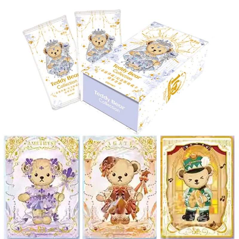 Teddy Collection Commemorative Trading Cards Dreamy Fantasy Cards Bear Collectible Toy for Girls Anime Peripheral Gifts Toys
Teddy Collection Commemorative Trading Cards Dreamy Fantasy Cards Bear Collectible Toy for Girls Anime Peripheral Gifts Toys