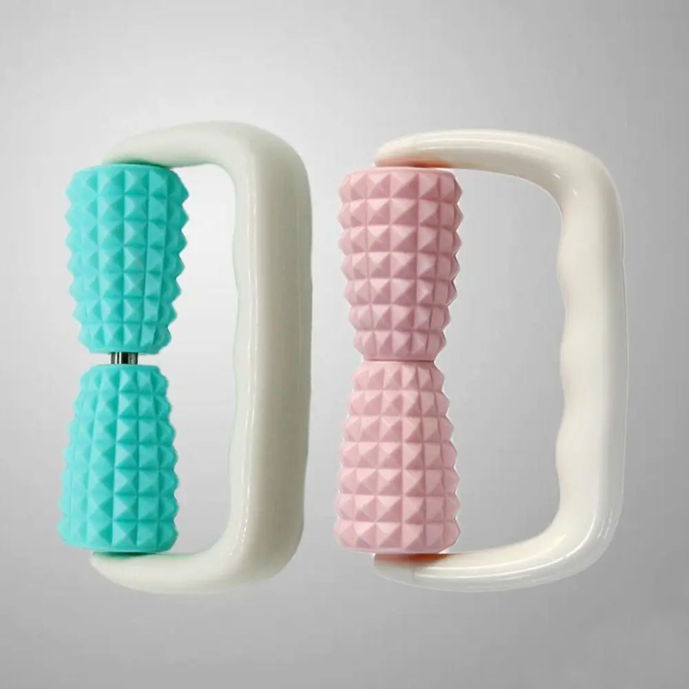 Double Wheels Hand-held Muscle Massage Roller Pressure Neck Fitness Physiotherapy Massage Roller Shoulder Waist
Double Wheels Hand-held Muscle Massage Roller Pressure Neck Fitness Physiotherapy Massage Roller Shoulder Waist