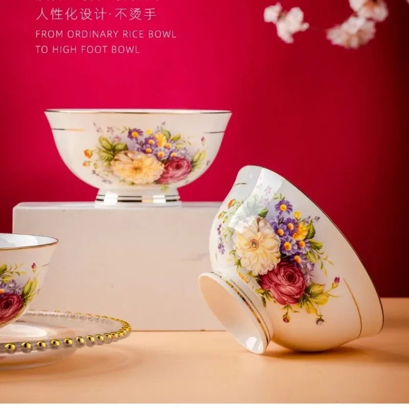 Ceramic Rice Bowl Set 12 Months Flower Printing Kitchen Fruit Bowls Beautiful Tableware Ramen Bowl Home Utensils for Hospitality
Ceramic Rice Bowl Set 12 Months Flower Printing Kitchen Fruit Bowls Beautiful Tableware Ramen Bowl Home Utensils for Hospitality