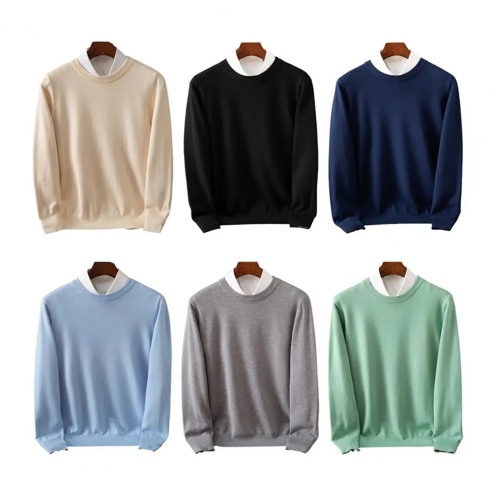 Autumn Men's Cashmere Sweater O-Neck Pullovers Knit Large Size Wool Sweater Winter New Tops Long Sleeve High-End Jumpers
Autumn Men's Cashmere Sweater O-Neck Pullovers Knit Large Size Wool Sweater Winter New Tops Long Sleeve High-End Jumpers