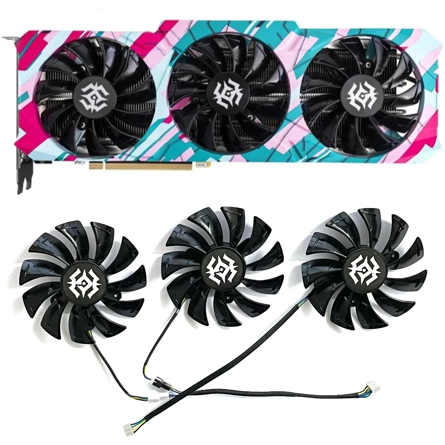 GA92S2U DC12V 0.46A replace Fan RTX3080 for ZOTAC GeForce RTX 3090 3080 3070 3060 Ti X-GAMING Graphics card Cooling fan
GA92S2U DC12V 0.46A replace Fan RTX3080 for ZOTAC GeForce RTX 3090 3080 3070 3060 Ti X-GAMING Graphics card Cooling fan