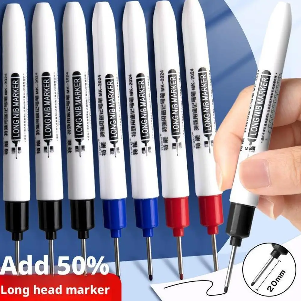 5PCS Waterproof Building Marking Tool 20mm Deep Hole Long Nib Head Marker Metal Perforating Pen Bathroom Woodworking Decor Tool
5PCS Waterproof Building Marking Tool 20mm Deep Hole Long Nib Head Marker Metal Perforating Pen Bathroom Woodworking Decor Tool