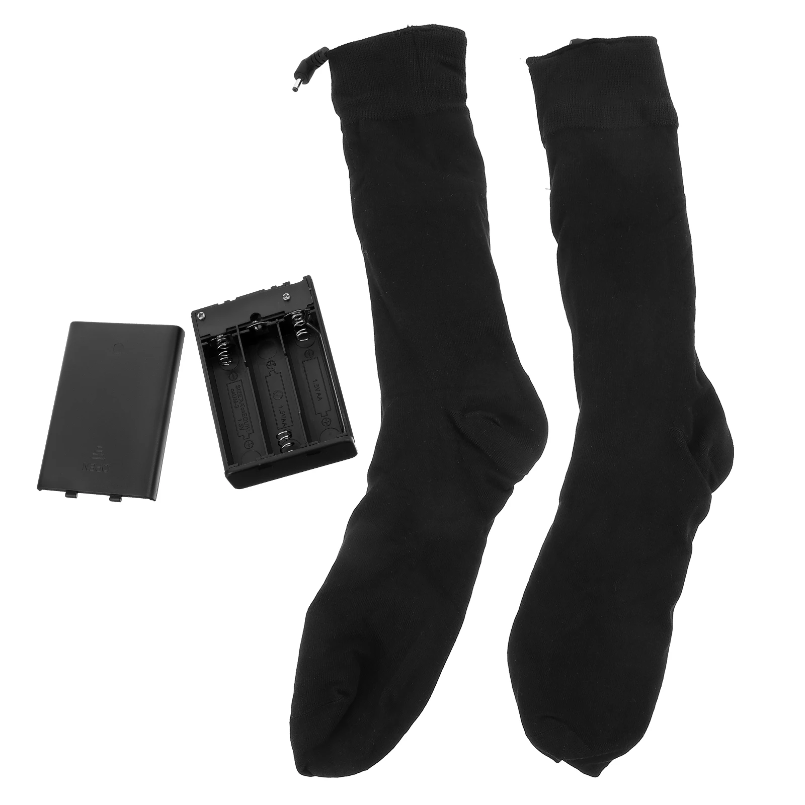 Electric Heating Socks Warm Cotton Black Double Layer Thermal Winter Stockings Men Women Cozy Comfortable Outdoor Sports
Electric Heating Socks Warm Cotton Black Double Layer Thermal Winter Stockings Men Women Cozy Comfortable Outdoor Sports