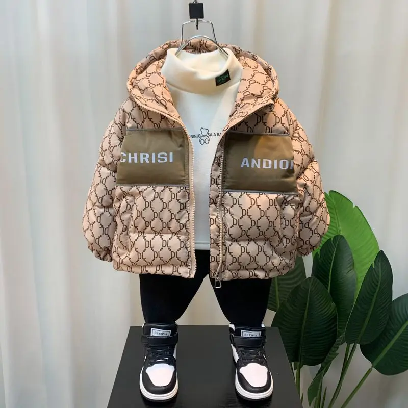 Children's cotton-padded boy winter clothes 2023 new baby boy thick coat in the long tide children's cotton-padded jacket
Children's cotton-padded boy winter clothes 2023 new baby boy thick coat in the long tide children's cotton-padded jacket