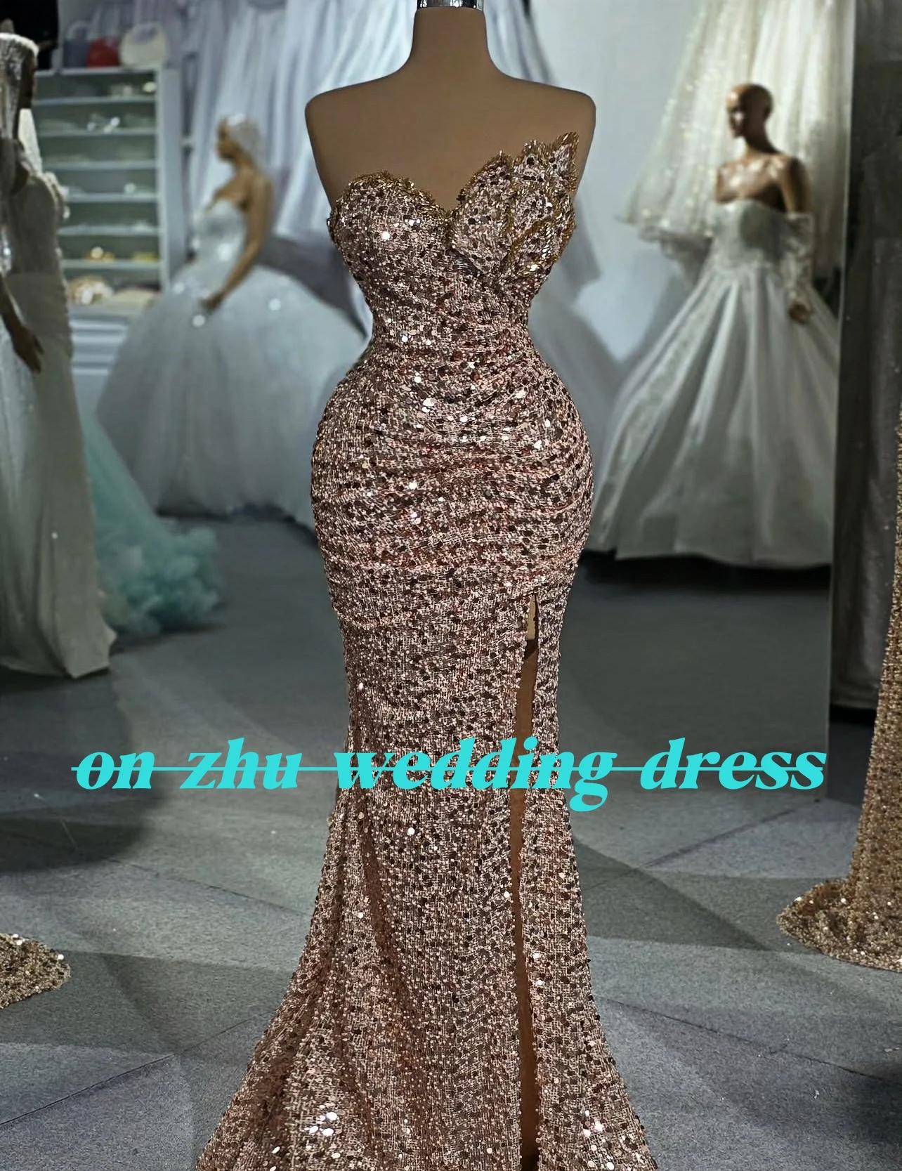 Customized Sweet collar sleeveless mermaid bead luxury evening dresses dresses for special occasions Dresses gala
Customized Sweet collar sleeveless mermaid bead luxury evening dresses dresses for special occasions Dresses gala