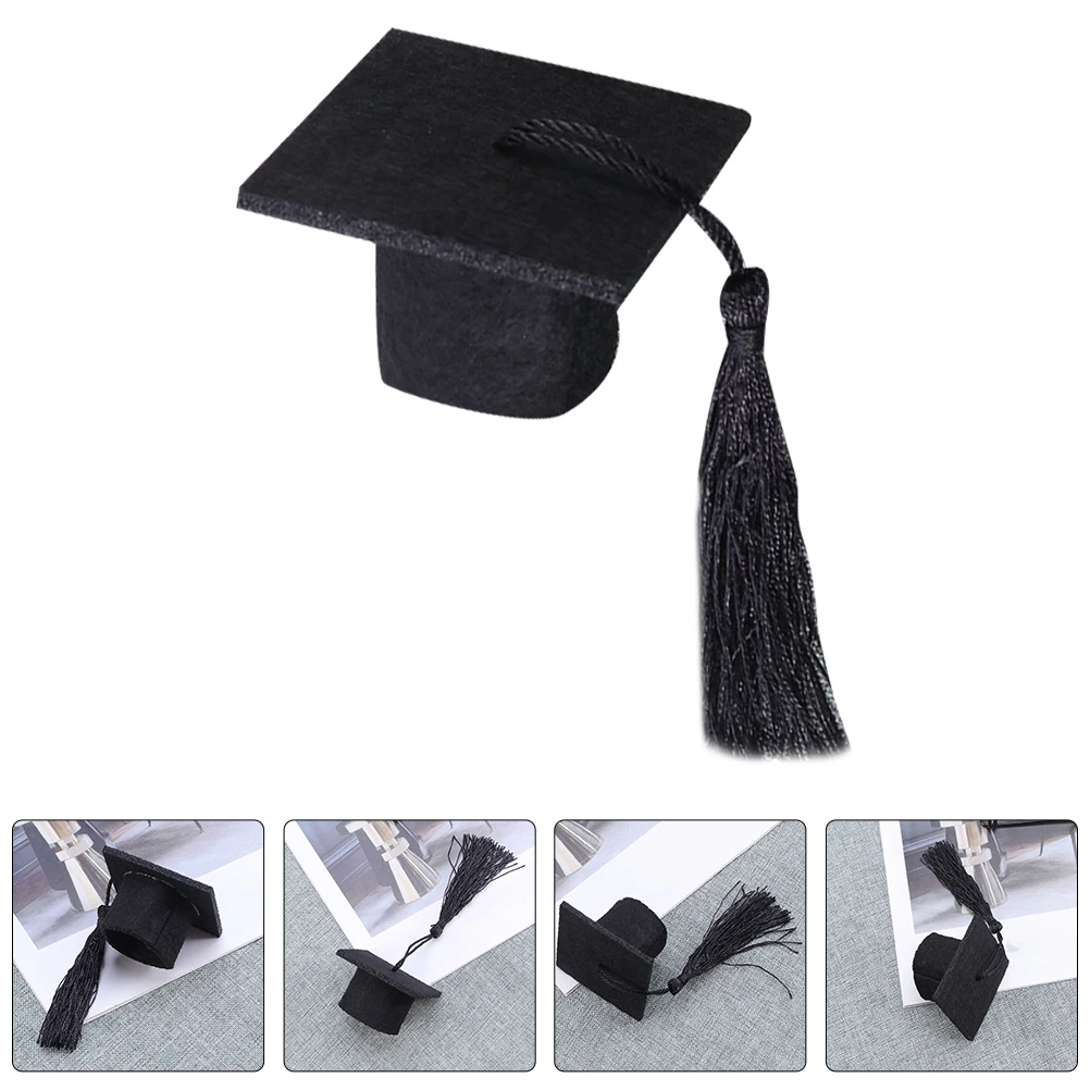 12 Pcs Tiny Graduation Hat for and Desserts Doctor Decoration Has Alcohol Mother Mini
12 Pcs Tiny Graduation Hat for and Desserts Doctor Decoration Has Alcohol Mother Mini