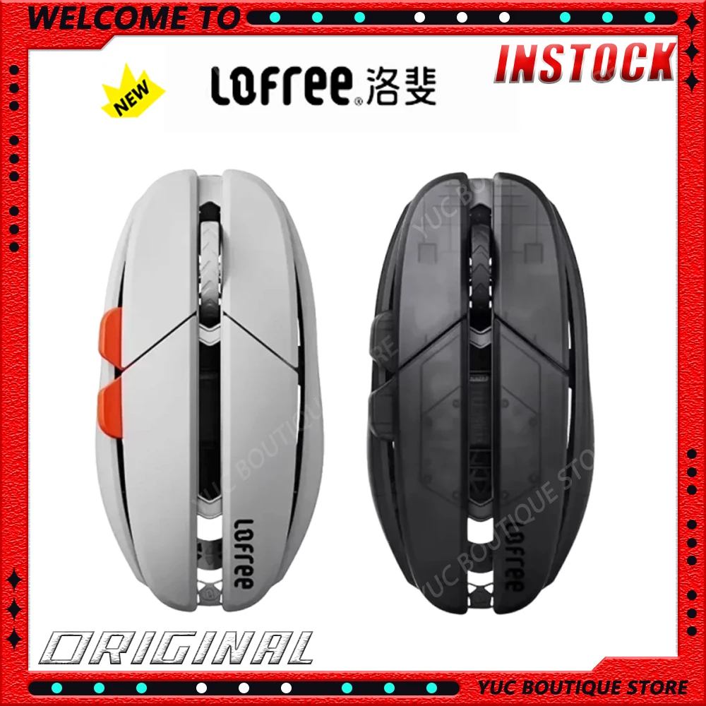 НОВАЯ игровая мышь Lofree HYPACE Falcon, 3 режима Paw3950, 8K, беспроводная Bluetooth-мышь, легкие киберспортивные мыши, аксессуары для ПК и геймеров
НОВАЯ игровая мышь Lofree HYPACE Falcon, 3 режима Paw3950, 8K, беспроводная Bluetooth-мышь, легкие киберспортивные мыши, аксессуары для ПК и геймеров 