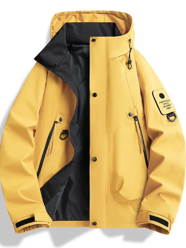 ex Waterproof Outdoor Hooded Jaet Couple Sle Loose Workwear Trendy Outerwear Polyester Fiber Long Sve Regular Length
ex Waterproof Outdoor Hooded Jaet Couple Sle Loose Workwear Trendy Outerwear Polyester Fiber Long Sve Regular Length