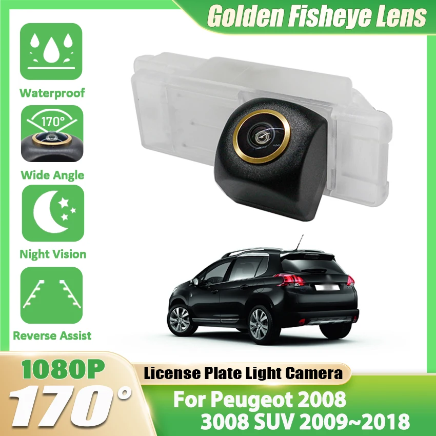HD камера заднего вида для Peugeot 2008 3008 SUV 2009 ~ 2018 резервная парковочная камера заднего вида камера номерного знака 170 ° Линза «рыбий глаз»
HD камера заднего вида для Peugeot 2008 3008 SUV 2009 ~ 2018 резервная парковочная камера заднего вида камера номерного знака 170 ° Линза «рыбий глаз»