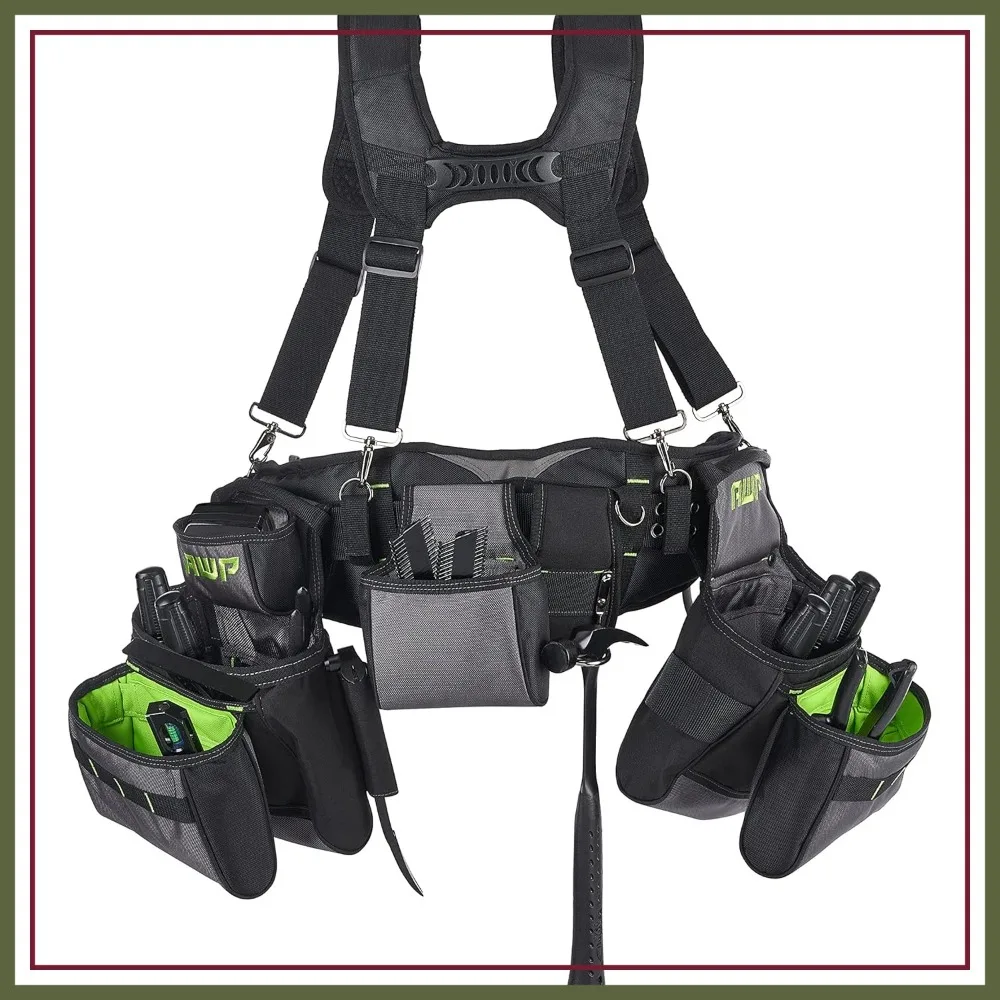 AWP Tool Belt Rig, Premium Utility Organizer for Work, Electrician, Mechanic
AWP Tool Belt Rig, Premium Utility Organizer for Work, Electrician, Mechanic