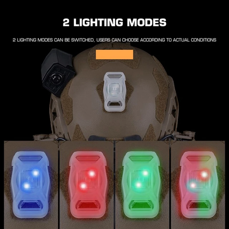 Tactical Nano Signal Light Is Adapted Lighting Effect Various Outdoor Helmet Accessories Infrared/red/green for Fast Helmets
Tactical Nano Signal Light Is Adapted Lighting Effect Various Outdoor Helmet Accessories Infrared/red/green for Fast Helmets
