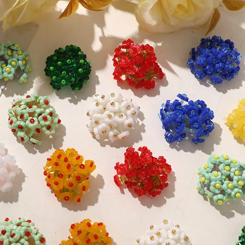 New arrived 10cs/lot color glass acrylic beads decoration cartoon flowers shape cabochon bead diy jewelry garment hair accessory
New arrived 10cs/lot color glass acrylic beads decoration cartoon flowers shape cabochon bead diy jewelry garment hair accessory