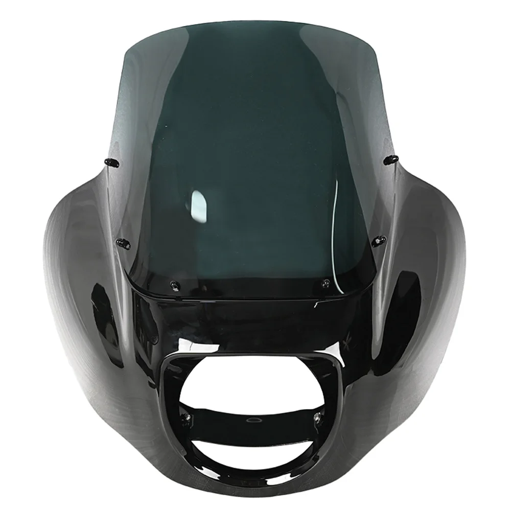 Motorcycle Accessories Quarter Fairing with Taller 13 inch Windshield Windscreen for 2018-later Harley Softail Street Bob
Motorcycle Accessories Quarter Fairing with Taller 13 inch Windshield Windscreen for 2018-later Harley Softail Street Bob