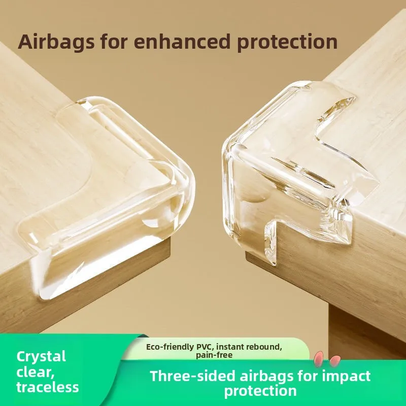 Transparent Silicone Table Corner Protectors Airbag Soft Guard Baby Se Bumper arp Corner Cover for Table
Transparent Silicone Table Corner Protectors Airbag Soft Guard Baby Se Bumper arp Corner Cover for Table
