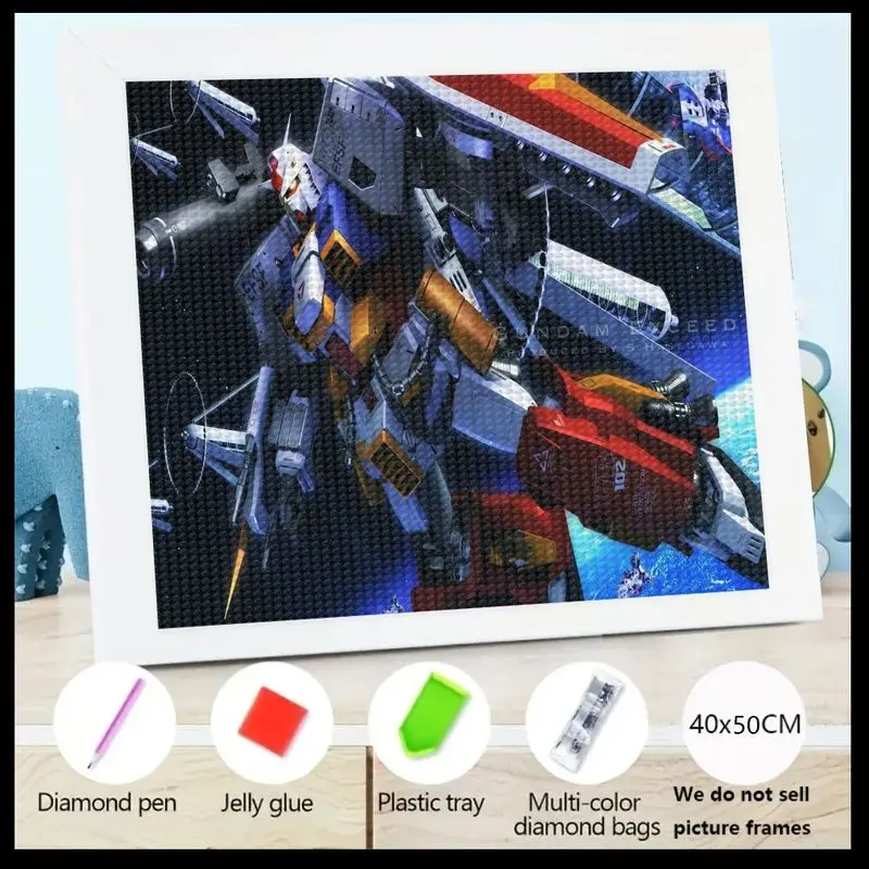 1 шт. 5D комплект алмазной живописи, полная дрель Mecha Robot Art, аниме Sci-Fi Warrior DIY Набор для рисования кристаллами драгоценных камней, большой 40x50 см круглый
1 шт. 5D комплект алмазной живописи, полная дрель Mecha Robot Art, аниме Sci-Fi Warrior DIY Набор для рисования кристаллами драгоценных камней, большой 40x50 см круглый