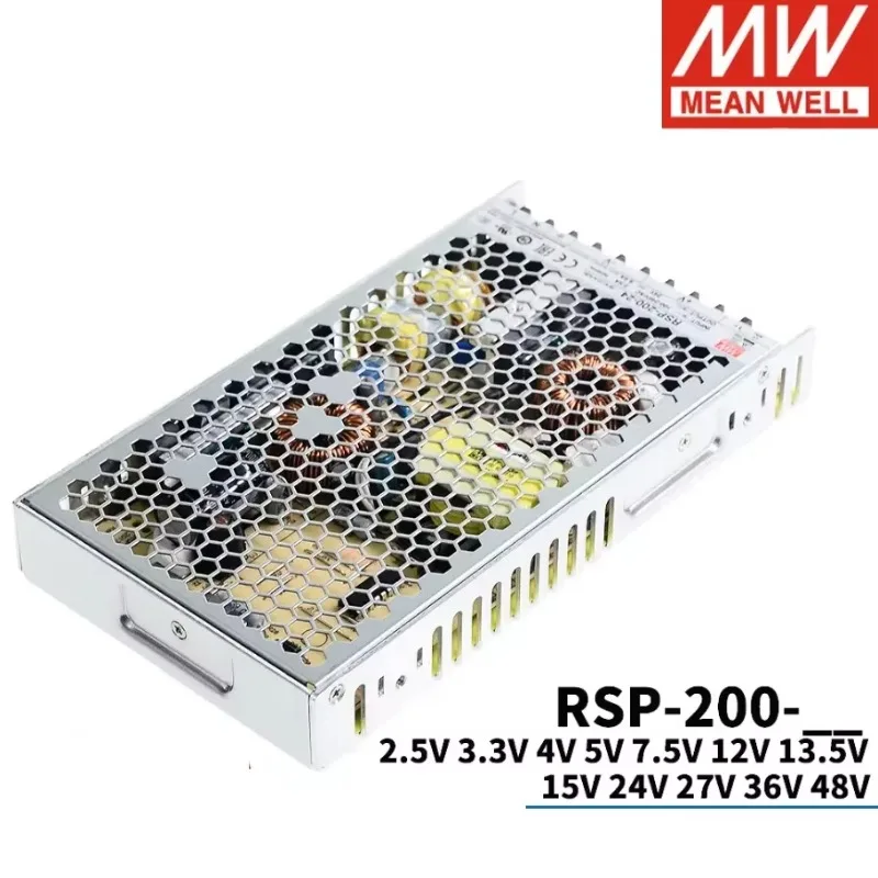 Импульсный источник питания MEAN WELL RSP-200 серии RSP-200-5 RSP-200-12 RSP-200-24 RSP-200-27 RSP-200-36 RSP-200-48 200 Вт
Импульсный источник питания MEAN WELL RSP-200 серии RSP-200-5 RSP-200-12 RSP-200-24 RSP-200-27 RSP-200-36 RSP-200-48 200 Вт