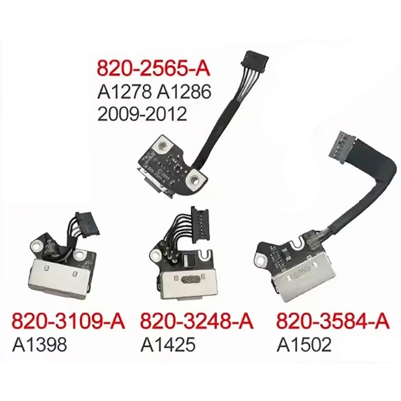Original For Macbook Pro A1297 A1286 A1278 A1398 A1425 A1502 DC Power Jack Board 820-3248 820-2565-A 820-3109-A 820-3584-A
Original For Macbook Pro A1297 A1286 A1278 A1398 A1425 A1502 DC Power Jack Board 820-3248 820-2565-A 820-3109-A 820-3584-A