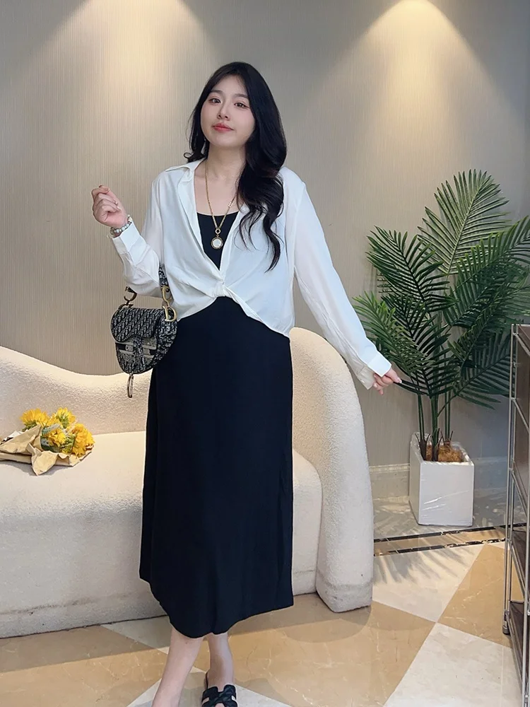 Casual Loose Long Sve Hollow out Strap Dres Women plus Size Anti UV Outerwear Sets Faionable Spring Collection
Casual Loose Long Sve Hollow out Strap Dres Women plus Size Anti UV Outerwear Sets Faionable Spring Collection