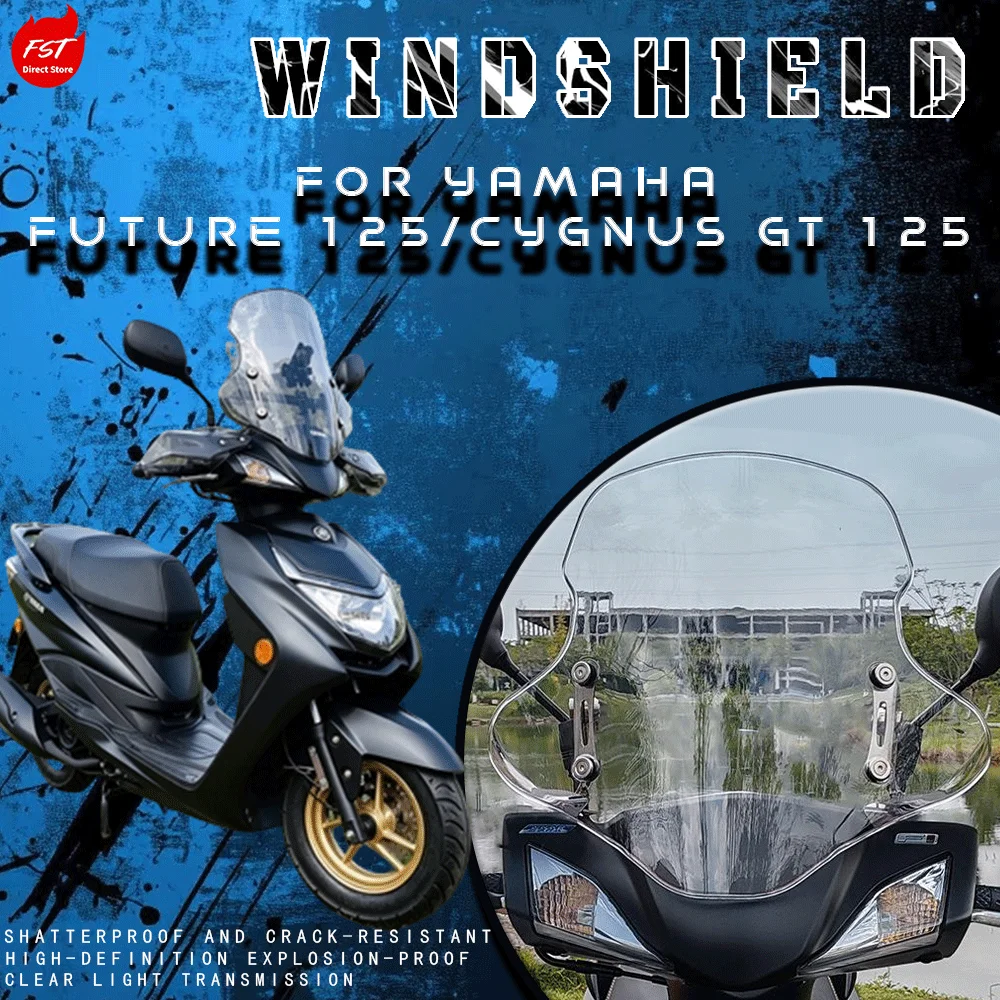 Ветровое стекло для скутеров Yamaha Xuying 125 и Cygnus GT125, модифицированные аксессуары для переднего ветрового стекла
Ветровое стекло для скутеров Yamaha Xuying 125 и Cygnus GT125, модифицированные аксессуары для переднего ветрового стекла