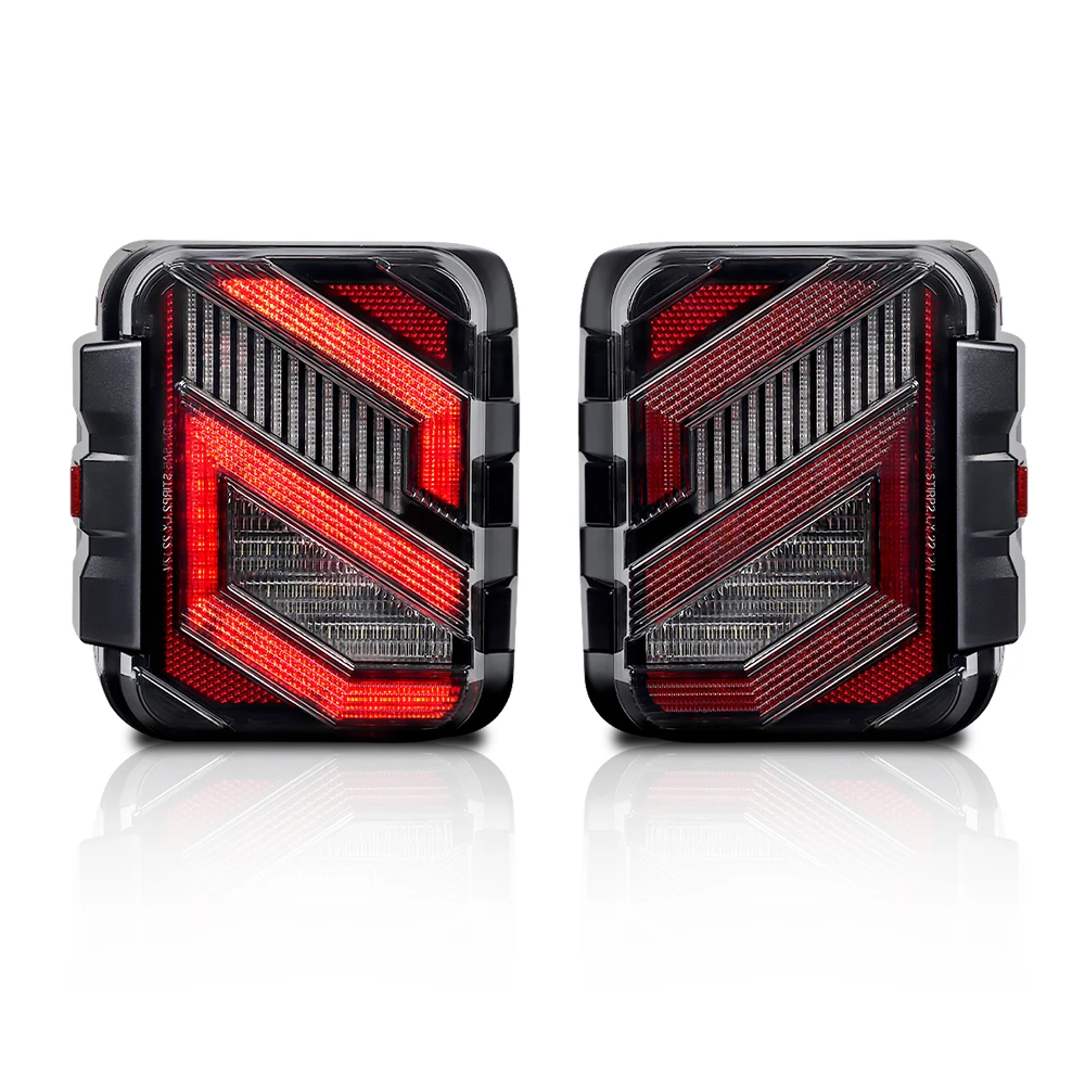 Auto Lighting System Led Taillights Turn Signal Brake Back Up Reverse Running Lights For Jeep Rear Wrangler JL 2018+
Auto Lighting System Led Taillights Turn Signal Brake Back Up Reverse Running Lights For Jeep Rear Wrangler JL 2018+