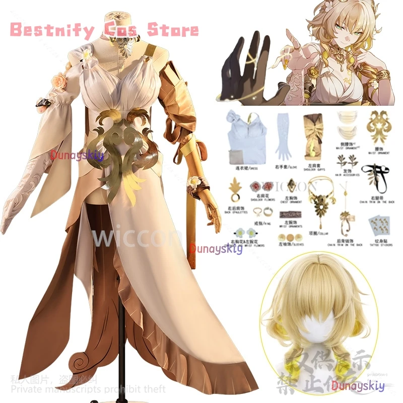 Anime Game Honkai: Star Rail Cosplay Aglaea Costume Wig Evening Sexy Dress Lolita For Girls Halloween Party Gifts Cos Customized
Anime Game Honkai: Star Rail Cosplay Aglaea Costume Wig Evening Sexy Dress Lolita For Girls Halloween Party Gifts Cos Customized