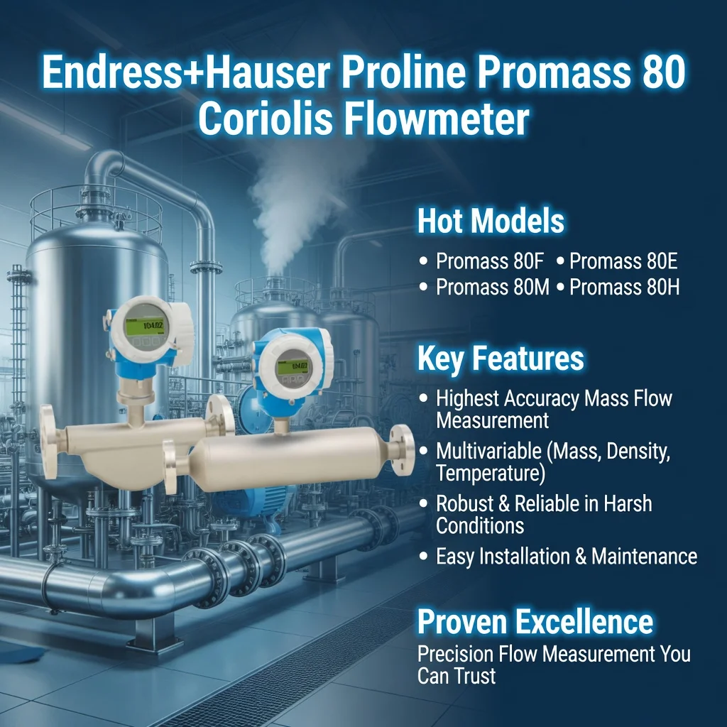 &* New Original Endress Hauser Promass 80 Coriolis Mass Flowmeter Promass F 300 500 Promag E+H Electromagnetic Flow Meter Price
&* New Original Endress Hauser Promass 80 Coriolis Mass Flowmeter Promass F 300 500 Promag E+H Electromagnetic Flow Meter Price