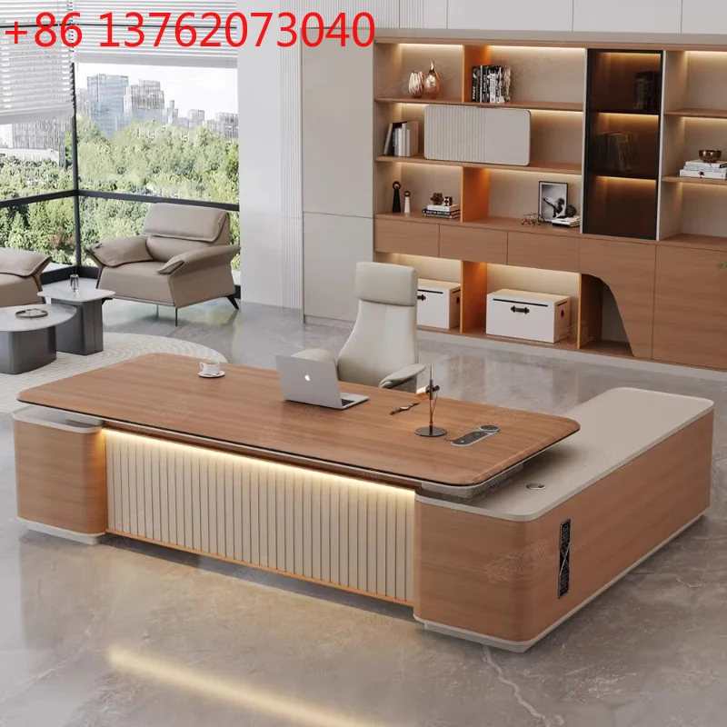 General Manager and Chairman of Light Luxury and Advanced Sense office table Room desks computer desks workstations
General Manager and Chairman of Light Luxury and Advanced Sense office table Room desks computer desks workstations