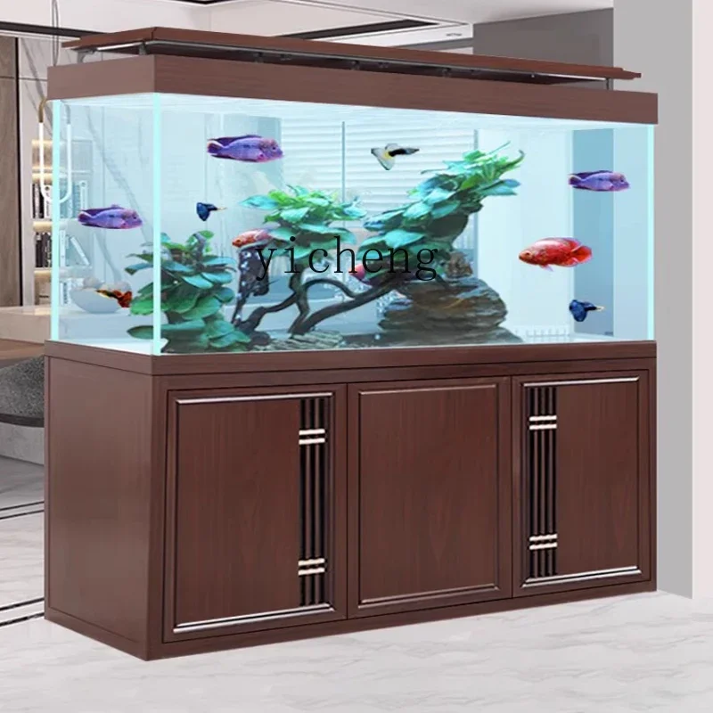 X5-20 fish tank large ultra-white living room aquarium living room screen ecological fish tank dragon fish high-end tank
X5-20 fish tank large ultra-white living room aquarium living room screen ecological fish tank dragon fish high-end tank