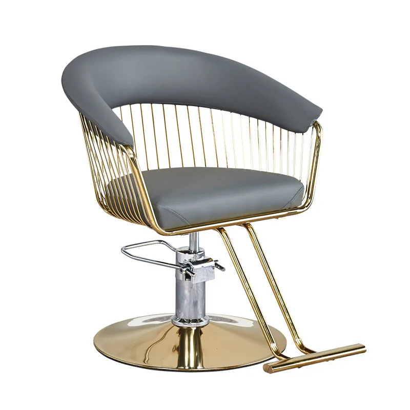 Luxury Gold Frame Salon Barber Chair 360° Swivel Hydraulic Height Adjustable Hair Styling Chair for Beauty Hair Salon
Luxury Gold Frame Salon Barber Chair 360° Swivel Hydraulic Height Adjustable Hair Styling Chair for Beauty Hair Salon