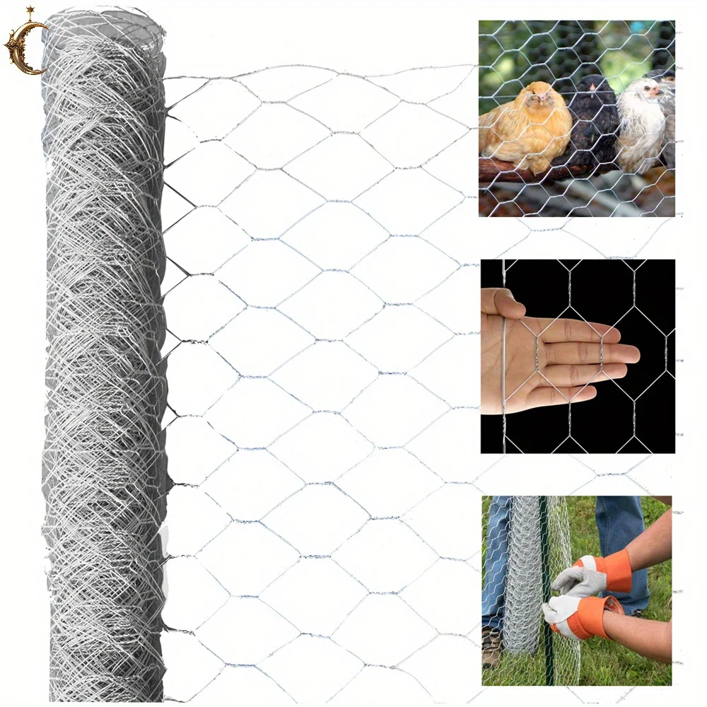 Hardware Cloth Chicken Fence Mesh - 24 X 150 FT Welded Wire Netting Gardening Enclosures Chicken Fencing for Outdoor
Hardware Cloth Chicken Fence Mesh - 24 X 150 FT Welded Wire Netting Gardening Enclosures Chicken Fencing for Outdoor