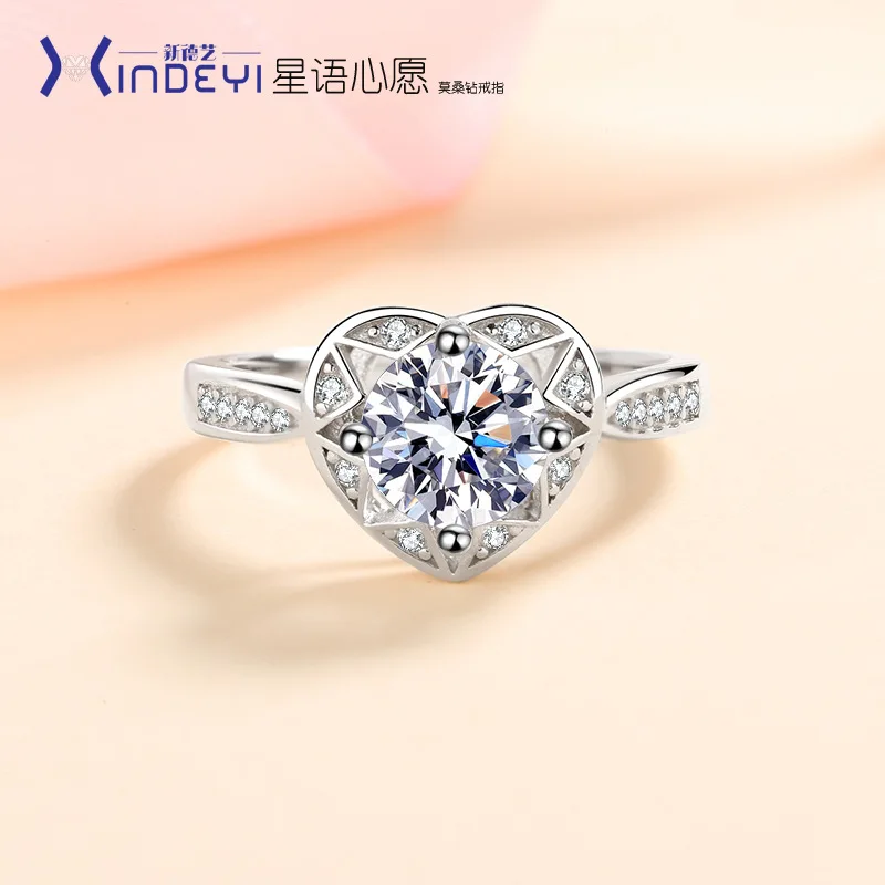 XDYNew925Женское кольцо из стерлингового серебра, кольцо для предложения языка 1 карат, стиль Xiaohongshu, дропшиппинг
XDYNew925Женское кольцо из стерлингового серебра, кольцо для предложения языка 1 карат, стиль Xiaohongshu, дропшиппинг