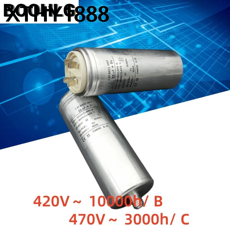 1 шт. A V C.87.8AG3 MKP 55uF 420V 470VAC конденсатор для запуска двигателя
1 шт. A V C.87.8AG3 MKP 55uF 420V 470VAC конденсатор для запуска двигателя