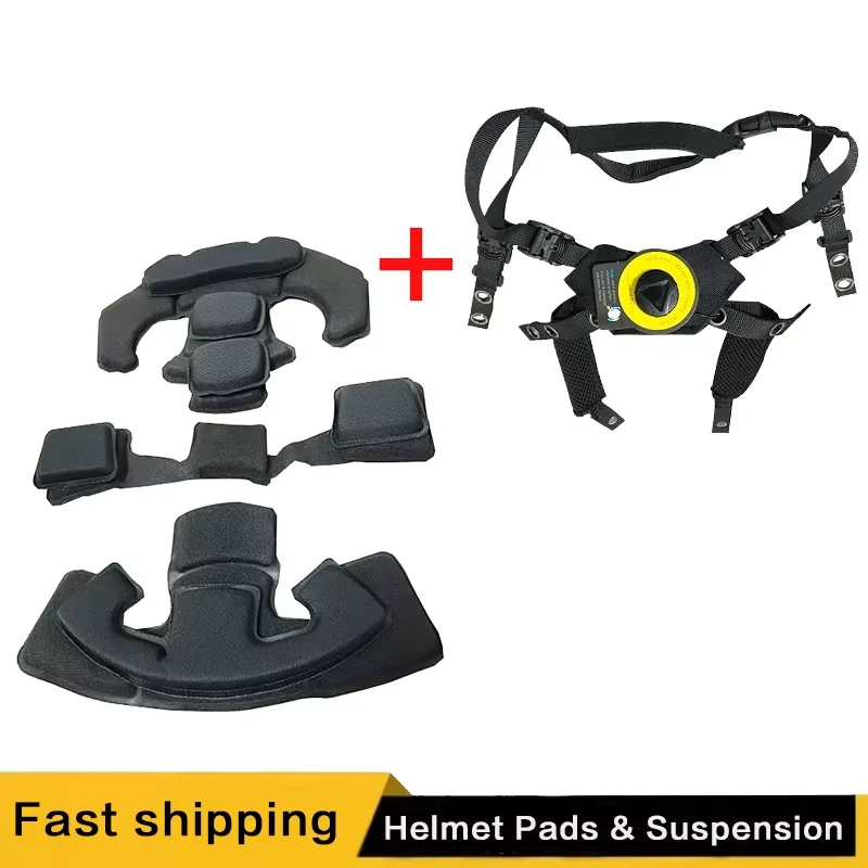 Тактическая система подвески для шлема Wendy с регулируемым ремнем, совместимая с MICH FAST, аксессуар для охоты на открытом воздухе с мягкими накладками
Тактическая система подвески для шлема Wendy с регулируемым ремнем, совместимая с MICH FAST, аксессуар для охоты на открытом воздухе с мягкими накладками