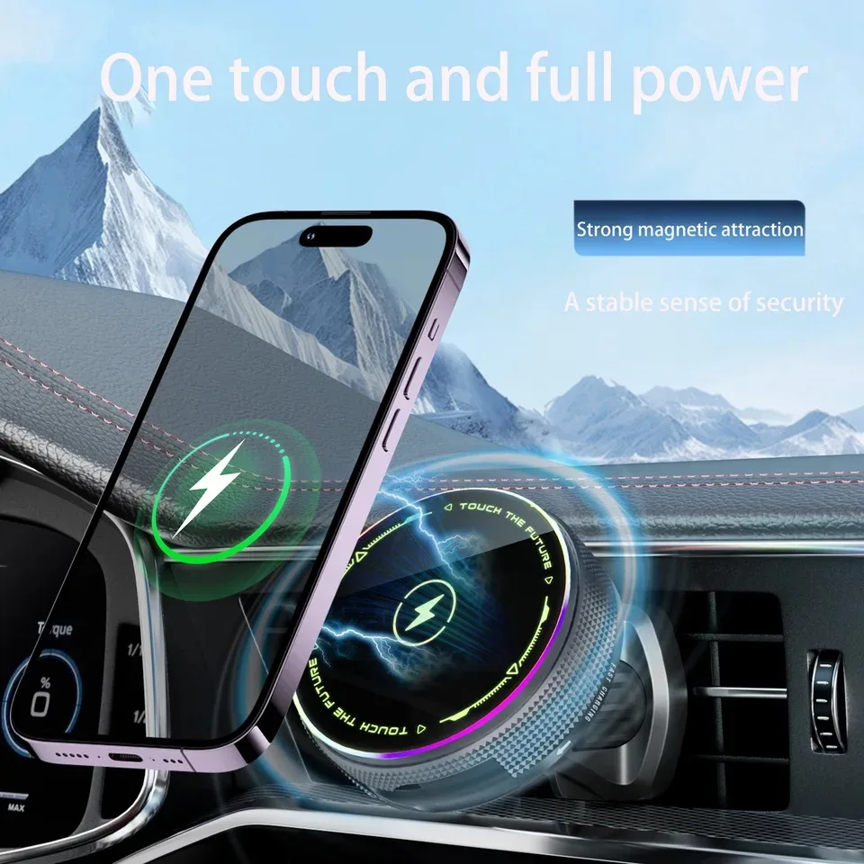 Car Mobile Phone Stand Wireless Car Charger 360 Degree Rotation Magnetic Suction Foldable Round Bracket for Universal Phones
Car Mobile Phone Stand Wireless Car Charger 360 Degree Rotation Magnetic Suction Foldable Round Bracket for Universal Phones