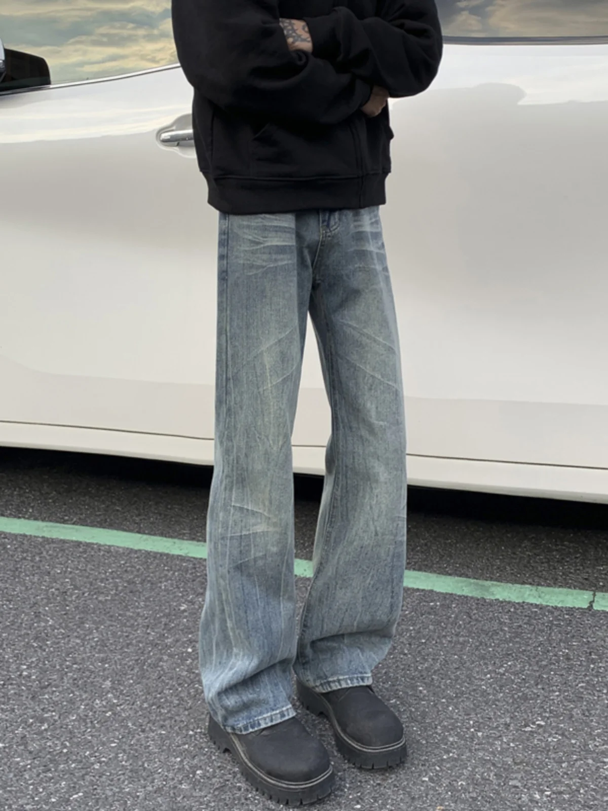 Blue Bamboo Bud Pattern Men's Jeans Autumn Winter Straight Leg High Street Vibe Waed out Faionable And Haome Pants
Blue Bamboo Bud Pattern Men's Jeans Autumn Winter Straight Leg High Street Vibe Waed out Faionable And Haome Pants