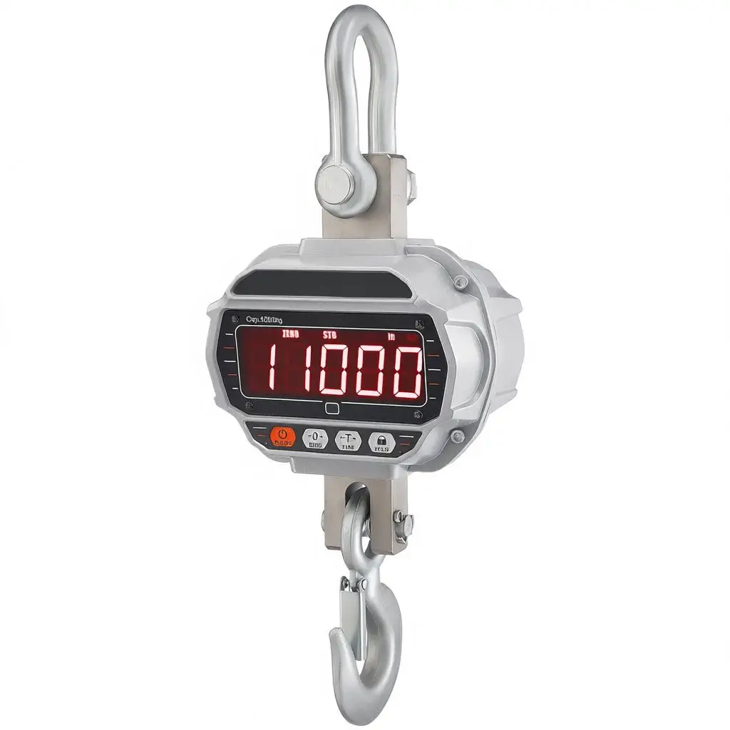 Цифровые крановые весы, 11000 фунтов/5000 кг, промышленные подвесные весы для тяжелых условий эксплуатации с дистанционным управлением, корпус из литого алюминия и LED-дисплей
Цифровые крановые весы, 11000 фунтов/5000 кг, промышленные подвесные весы для тяжелых условий эксплуатации с дистанционным управлением, корпус из литого алюминия и LED-дисплей