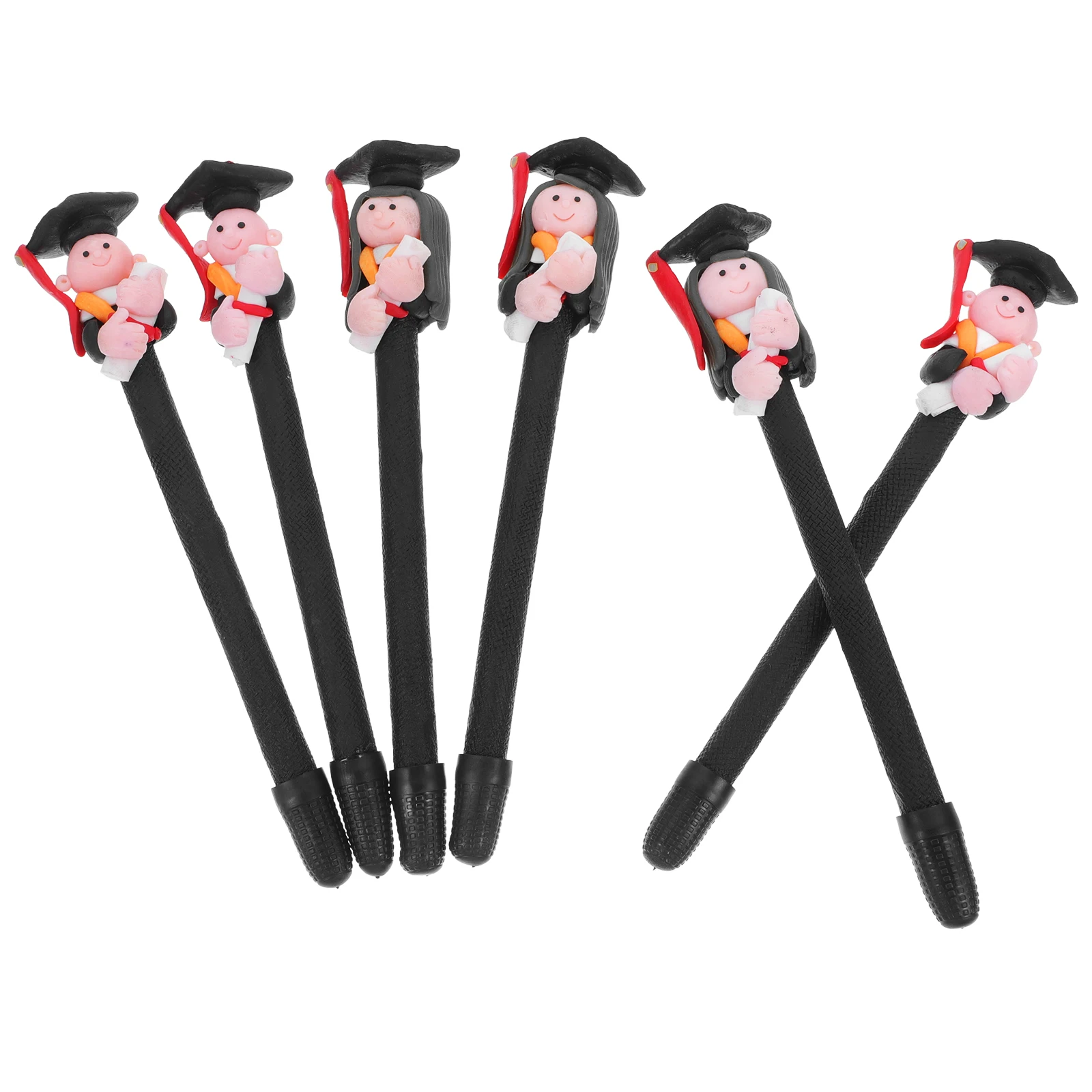 6Pcs Doctoral Students Series Polymer Clay Pens Lightweight Portable Novelty Writing Pen Gift for Students Couples
6Pcs Doctoral Students Series Polymer Clay Pens Lightweight Portable Novelty Writing Pen Gift for Students Couples