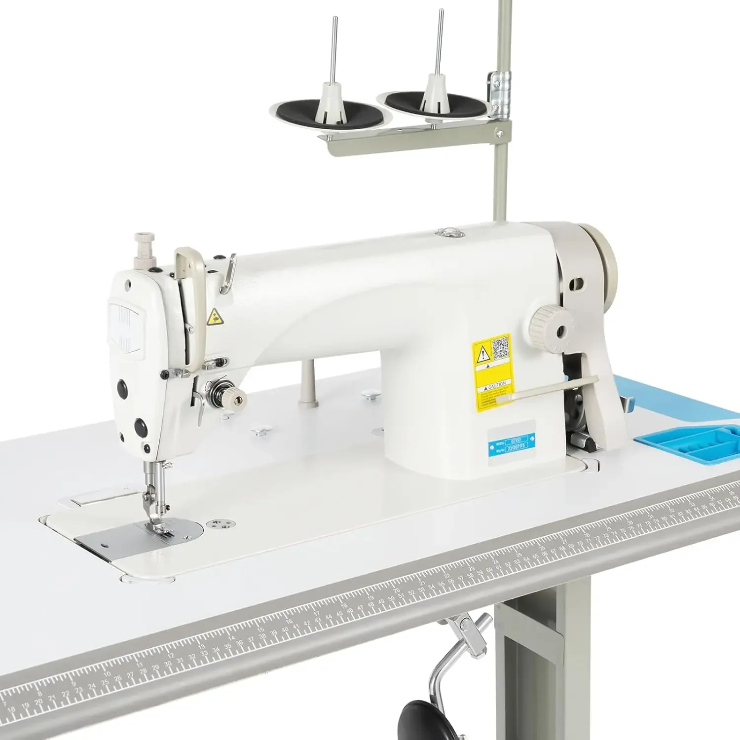 6500RPM Industrial Sewing Machine with Motor, 110V 550W Commercial Heavy Duty Grade Leather Upholstery Sewing, Customized
6500RPM Industrial Sewing Machine with Motor, 110V 550W Commercial Heavy Duty Grade Leather Upholstery Sewing, Customized