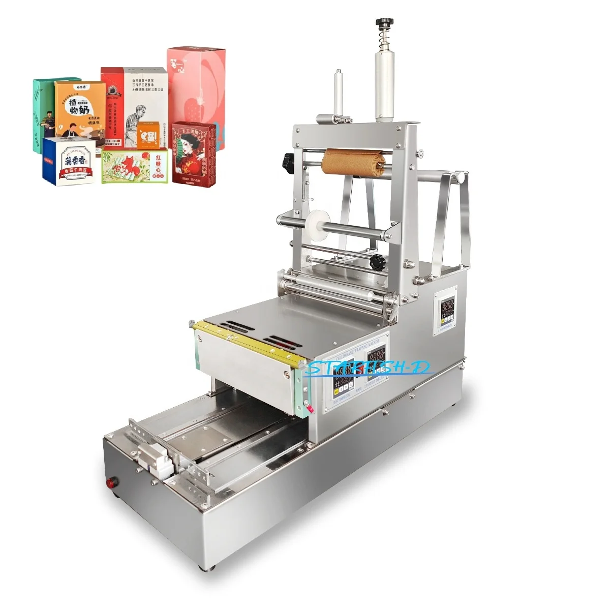 Bopp Cellophane Wrapping Machine for Perfume Box Cosmetic Box Plastic BOPP Film Sealer
Bopp Cellophane Wrapping Machine for Perfume Box Cosmetic Box Plastic BOPP Film Sealer