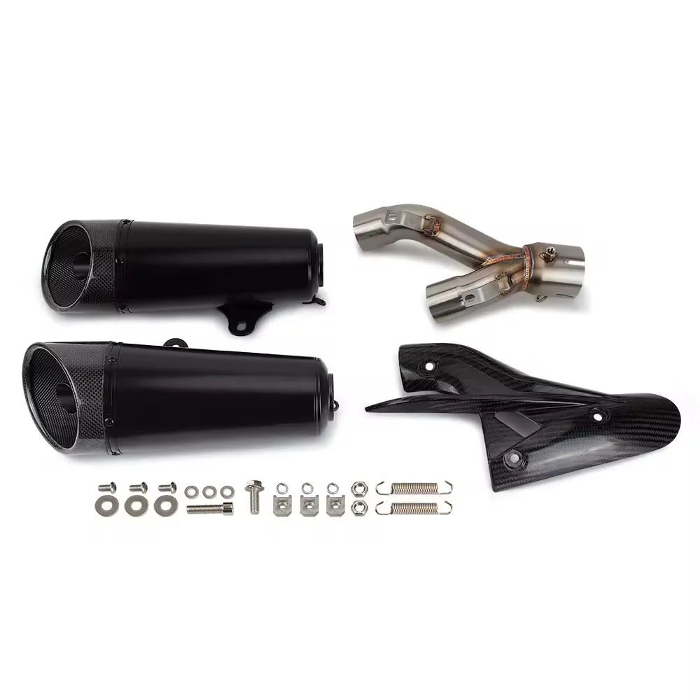 New NinjaZX-4R RR Motorcycle Stainless Steel Modified Tail Section Domestic Non-Destructive Dual Exhaust Black!
New NinjaZX-4R RR Motorcycle Stainless Steel Modified Tail Section Domestic Non-Destructive Dual Exhaust Black!