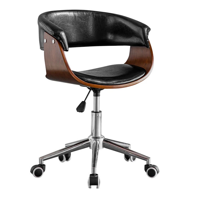 Modern Minimalist Computer Lift-off Swivel Chair with Wheeled Removable Backrest Office Chair Comfortable Leather Cushion
Modern Minimalist Computer Lift-off Swivel Chair with Wheeled Removable Backrest Office Chair Comfortable Leather Cushion