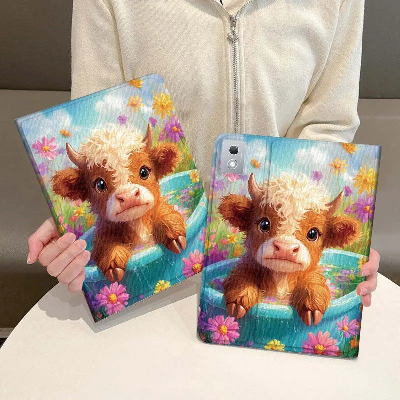 Cartoon Cow Bath Flowers For Legion Xiaoxin Pad P12 Pro Y900 GT 2023 2025 12.1 12.7 14.5 inch Tablet Case
Cartoon Cow Bath Flowers For Legion Xiaoxin Pad P12 Pro Y900 GT 2023 2025 12.1 12.7 14.5 inch Tablet Case