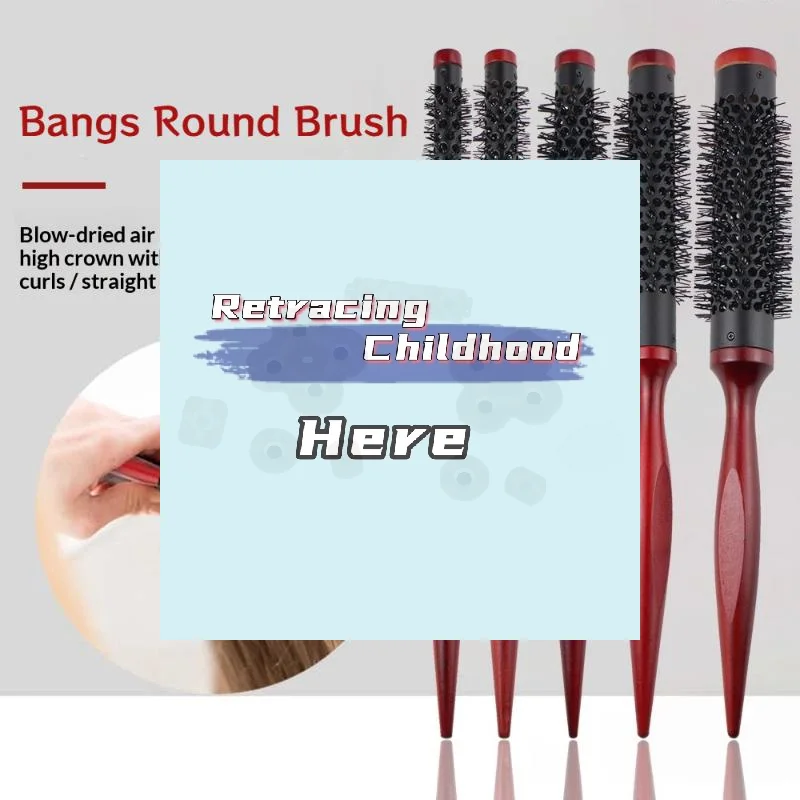 Aluminum Tube Cylindrical Bristle Roller Comb Shape With Fluffy Hair Roots And Bangs Inner Buckle Curly Hair Styling Beauty Tool
Aluminum Tube Cylindrical Bristle Roller Comb Shape With Fluffy Hair Roots And Bangs Inner Buckle Curly Hair Styling Beauty Tool