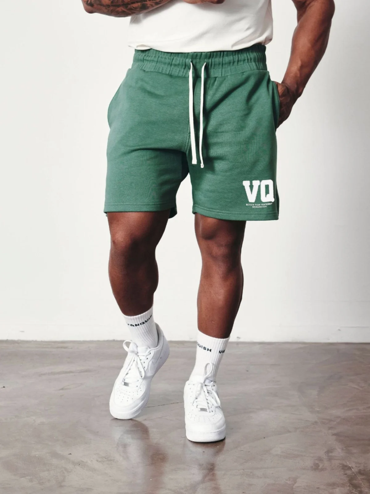 Men's Cotton Short Shorts Summer Trendy VQ Loose Running Basketball Training Four-Quarter Pants Breathable Knitted Sportswear
Men's Cotton Short Shorts Summer Trendy VQ Loose Running Basketball Training Four-Quarter Pants Breathable Knitted Sportswear