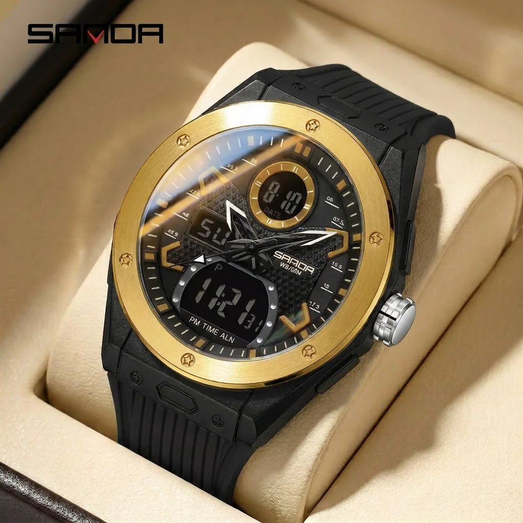 1pcs Men's black dial silicone strap vintage fashion classic fashion details Quartz Watch for business party holiday
1pcs Men's black dial silicone strap vintage fashion classic fashion details Quartz Watch for business party holiday