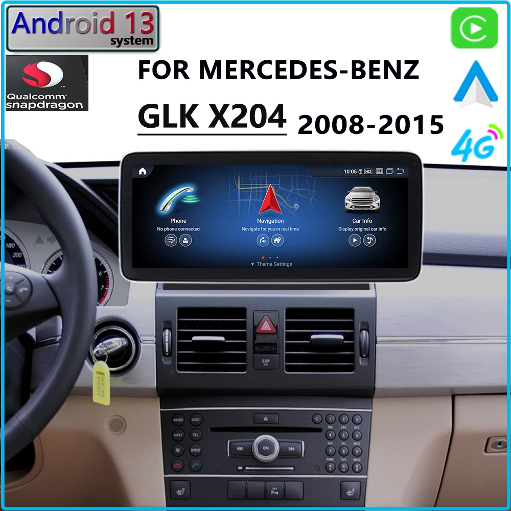 Android 13 Qualcomm для Mercedes Benz GLK X204 GLK350 2008 2012 автомобильное радио CarPlay GPS навигация мультимедийный плеер стерео экран
Android 13 Qualcomm для Mercedes Benz GLK X204 GLK350 2008 2012 автомобильное радио CarPlay GPS навигация мультимедийный плеер стерео экран