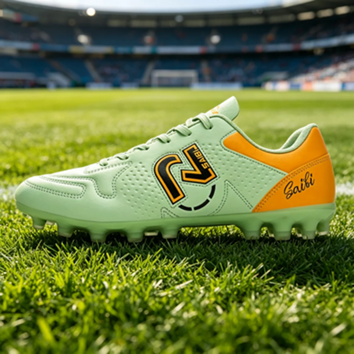 All Grass Ground AG FG Soccer Boots Thickened TPU Sole Premium PU Fabric Upper Anti-abrasion for Long Time Wearing
All Grass Ground AG FG Soccer Boots Thickened TPU Sole Premium PU Fabric Upper Anti-abrasion for Long Time Wearing