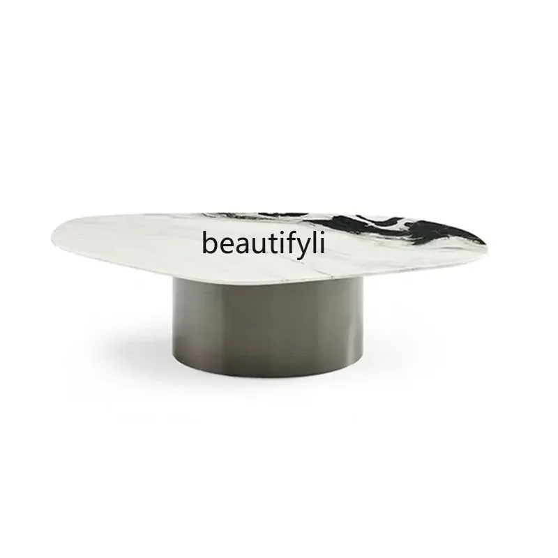 R11 Light Luxury Natural Marble Shaped Tea Table Modern Minimalist Living Room Size Combination Tea Table coffee table
R11 Light Luxury Natural Marble Shaped Tea Table Modern Minimalist Living Room Size Combination Tea Table coffee table