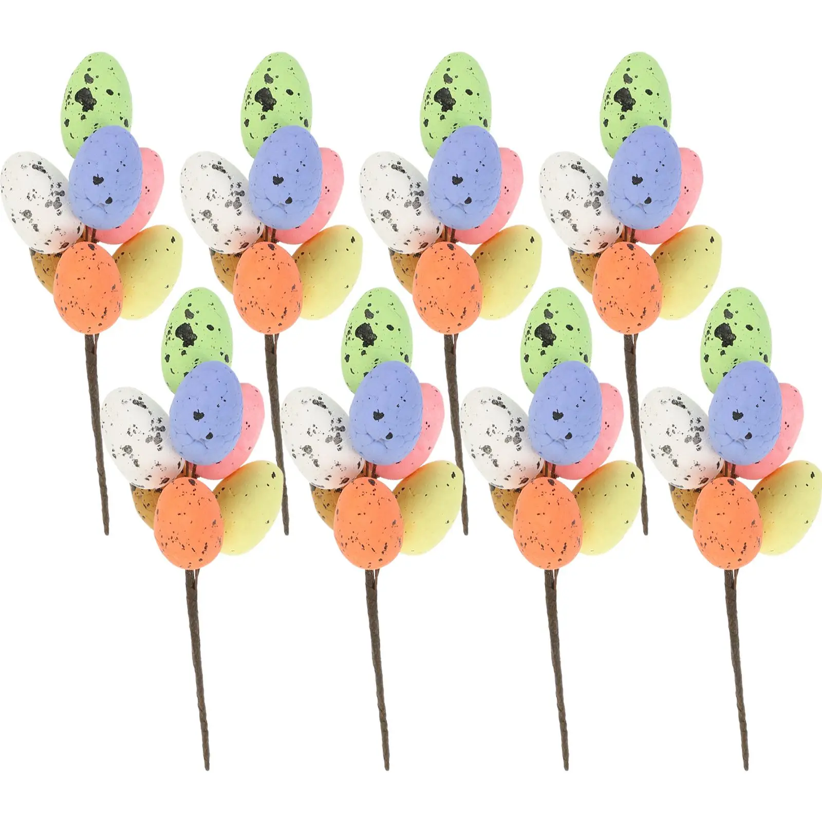8 Pcs Easter Egg Cuttings Spotted Eggs Decor Branches with Party Decoration Supplies Foam Festival Adornment
8 Pcs Easter Egg Cuttings Spotted Eggs Decor Branches with Party Decoration Supplies Foam Festival Adornment
